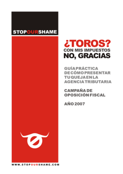 TOROS? ¿ - SOS | Stop Our Shame