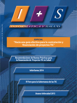 Recomendaciones de Buenas Prácticas para la Financiación de