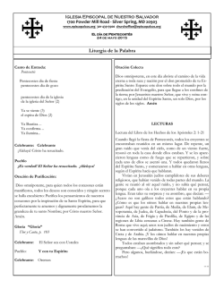 Liturgia de la Palabra