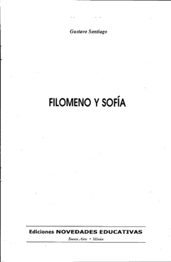 FILOMENO Y SOFÍA - Escuela J.N.Bialik
