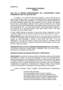 Organización - Socialistas de Muskiz