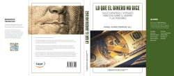 lo que el dinero no dice - Observatorio de Pensiones