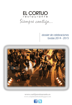 Descargar men&uacute;s - Restaurante Cortijo / Medina de Rioseco