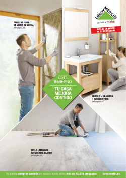 ESTE INVIERNO TU CASA MEJORA CONTIGO