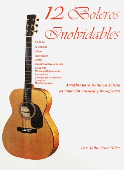 12 Boleros Inolvidables - Sheet music and scores