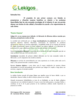 Lekigos PDF - IBARgentina