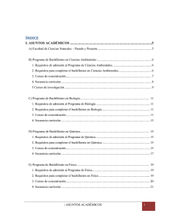 facultad de ciencias naturales &ndash; pasado y presente