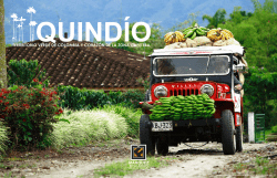 QUINDIO, TERRITORIO VERDE DE COLOMBIA Y CORAZÓN DE