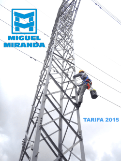 TARIFA 2015