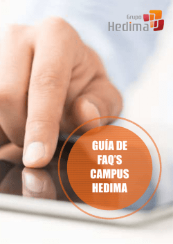 FAQS Plataforma 2015 - Bienvenido a Grupo Hedima Campus