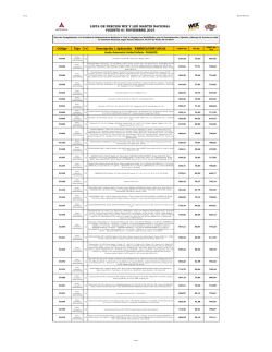 lista de precios wix y lee martin nacional vigente 01 noviembre 2015