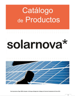 Nota Importante: a) Pago 100% Anticipado. b) Entrega