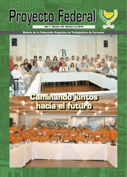 Caminando juntos hacia el futuro