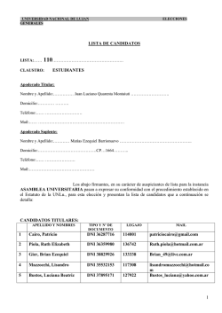 AU - Universidad Nacional de Luján