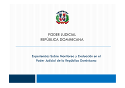poder judicial república dominicana