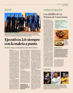 Ejecutivos 2.0: siempre con la maleta a punto