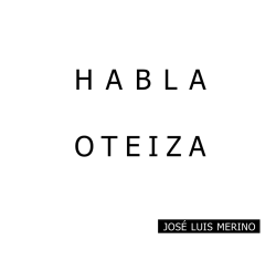 Habla Oteiza