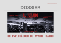 DOSSIER - Avanti Teatro