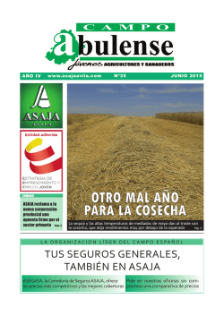 OTRO MAL AÑO PARA LA COSECHA