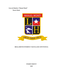 Documento - Liceo de Hombres Manuel Montt