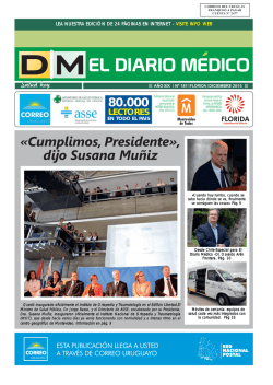 «Cumplimos, Presidente», dijo Susana Muñiz