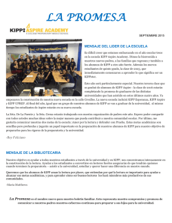 LA PROMESA - KIPP San Antonio