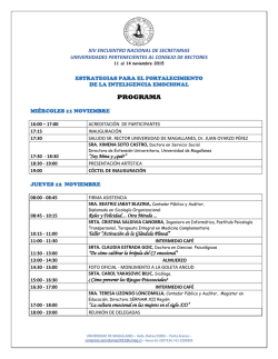Programa Encuentro - Universidad de Magallanes