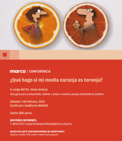 ¿Qué hago si mi media naranja es toronja?