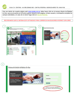 Una vez dentro de nuestra página web www.smata.com.ar debe