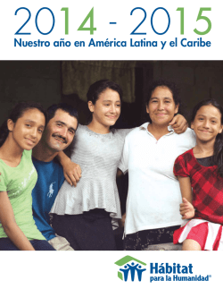 Nuestro año en América Latina y el Caribe