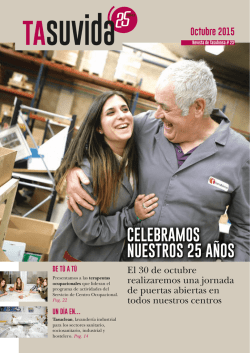 CELEBRAMOS NUESTROS 25 AÑOS