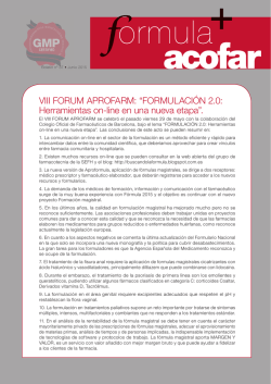 junio 2015 - Asociación de formulistas de Andalucia