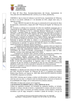 Documento - Ayuntamiento de Villarcayo