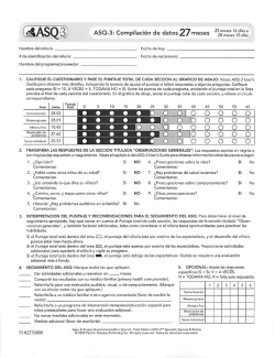 … ASO-3. Comp¡lacron de datos 27 meses 23 meses 15dias