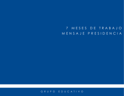 Revista 7 Meses Presidencia 2015