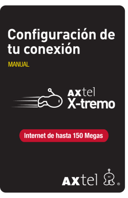 Guía de uso del servicio Internet X-tremo
