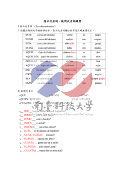 指示代名詞、疑問代名詞練習
