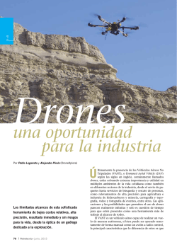 Drones, una oportunidad para la industria