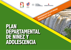 Plan departamental de niñez y adolescencia de Alto Paraná