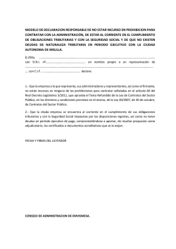 4.-MODELO DE DECLARACION RESPONSABLE DE NO ESTAR