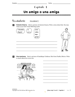 Un amigo o una amiga