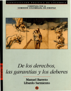 Constitución Política de Colombia (comentada por la CCJ), Título II