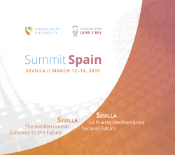 programa - Singularity Summit Spain