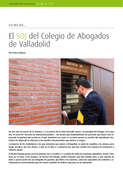 Un dia en - Ilustre Colegio de Abogados de Valladolid