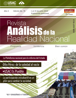 #USAC Es Pueblo - IPNUSAC - Universidad de San Carlos de