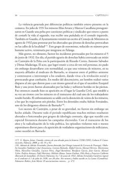 La violencia generada por diferencias políticas también estuvo