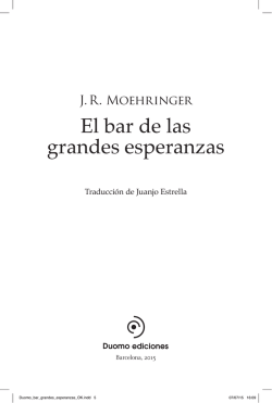 "El bar de las grandes esperanzas"