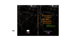 PRINCIPIOS Y GRANDES IDEAS DE LA EDUCACI&Oacute;N EN