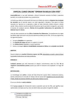 especial curso online “operar en bolsa con cfds”