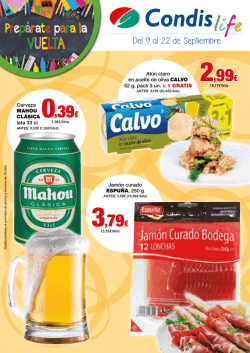 VUELTA - Condis